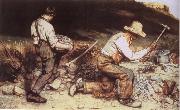 Gustave Courbet The Stone Breakers oil painting reproduction